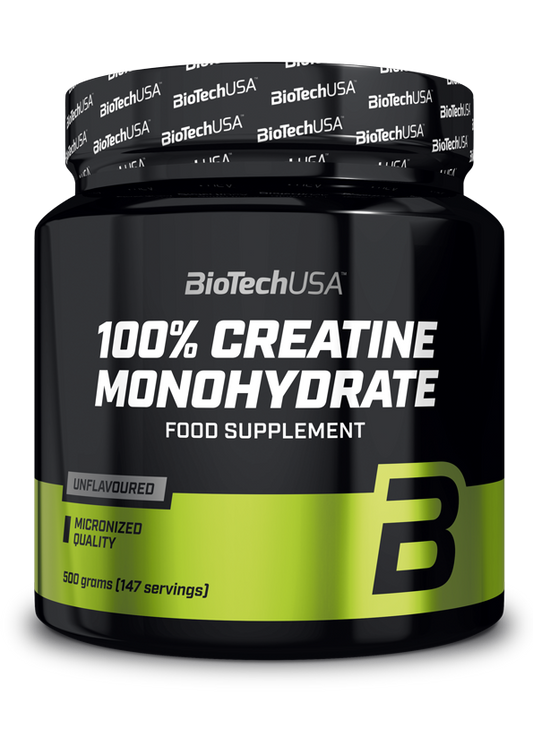 Biotech USA 100% Micronized Creatine Monohydrate Dose, 500g